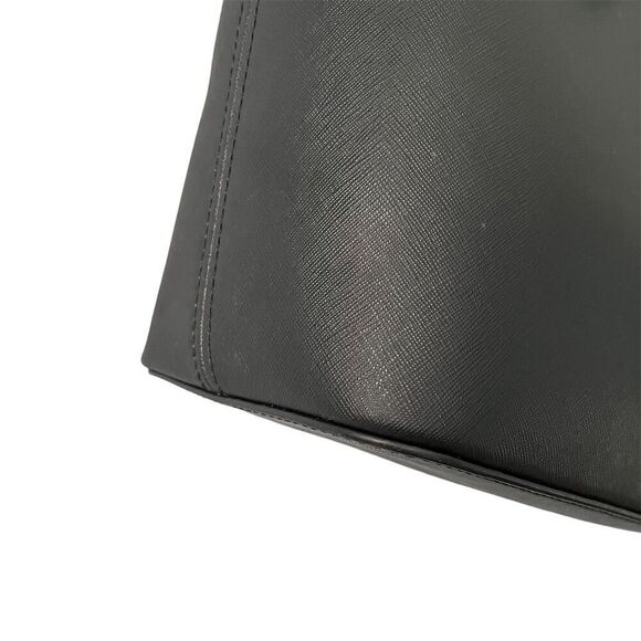 Michael Kors Jet Set Travel Black Tote Bag Shoulder Handbag - Picture 5 of 13